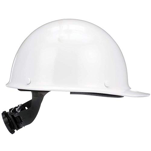 MSA 475396 Skullgard Cap Safety Safety HAT HAT HAT עם מתלה מחגר FAS-TRAC III | כובע שאינו מחולק, עשוי שרף